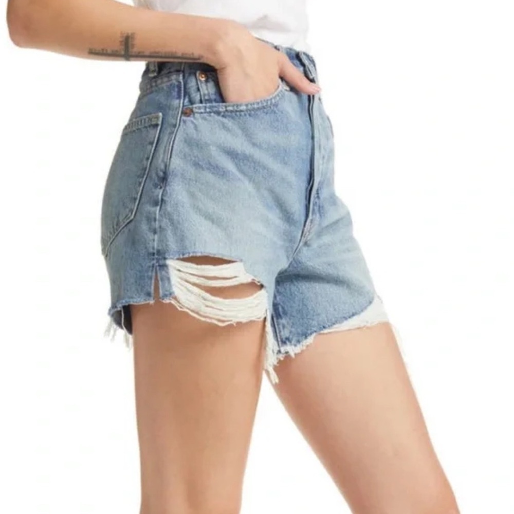 Re/Done Denim Shorts